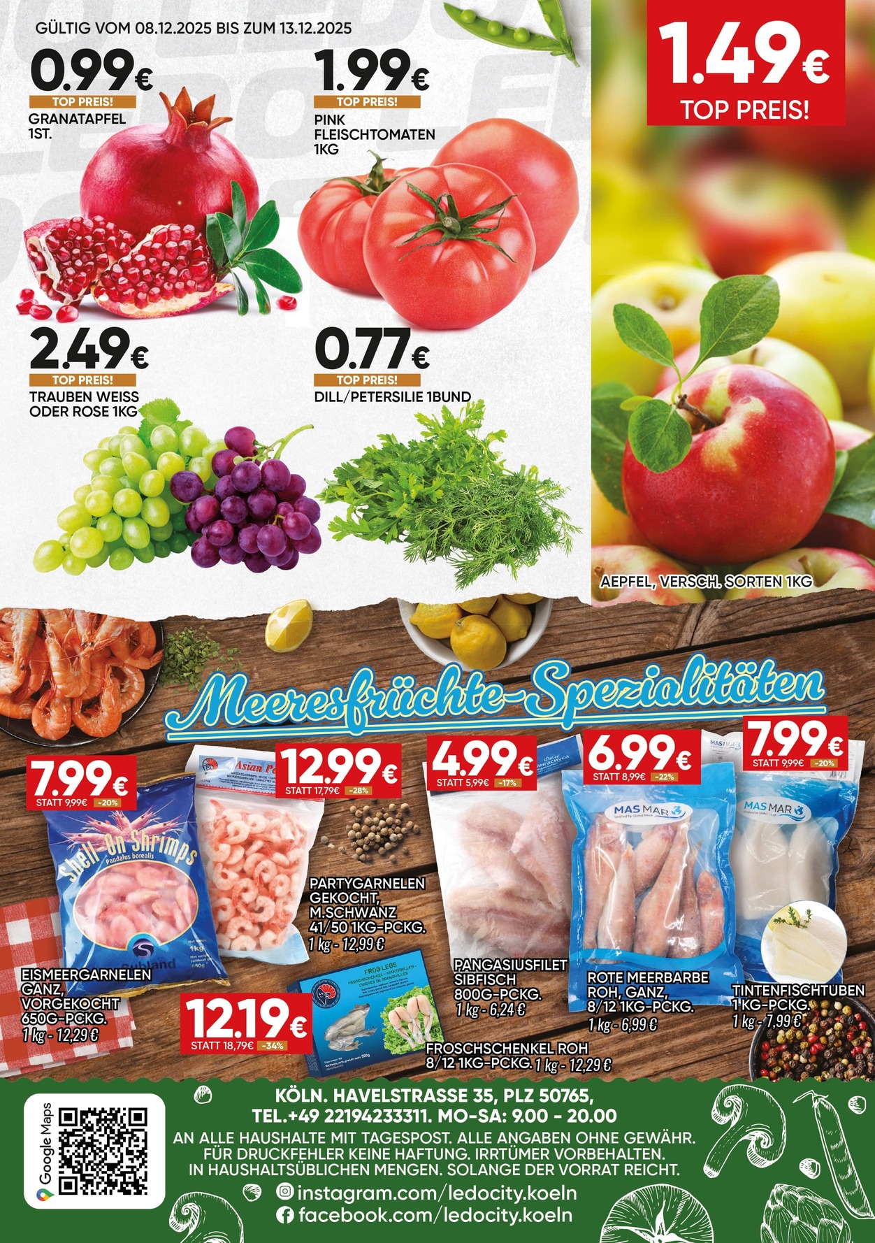 LEDOCITY Flyer Köln A4 4 Seiten KW 50 081225 1 01