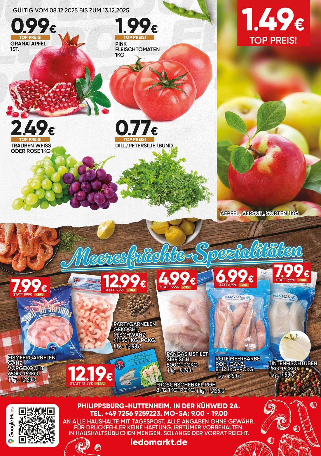 LEDOPLUS Flyer Philippsburg A4 4 Seiten KW 50 081225 1 01