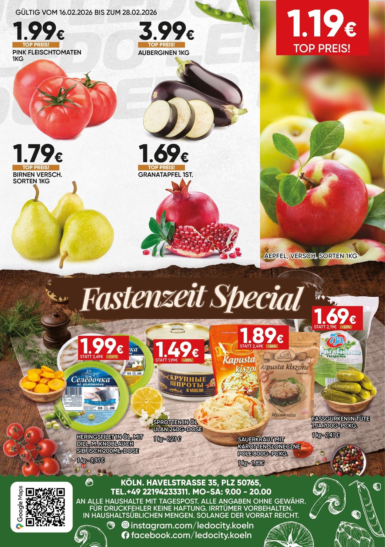 LEDOCITY Flyer Köln A4 4 Seiten KW 04 160226 1 01